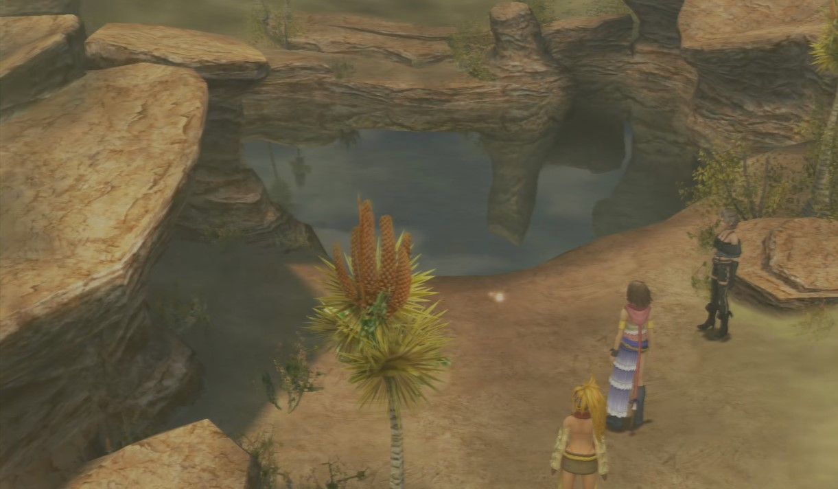 Final Fantasy 10-2 finding Rikku's special dressphere in the desert