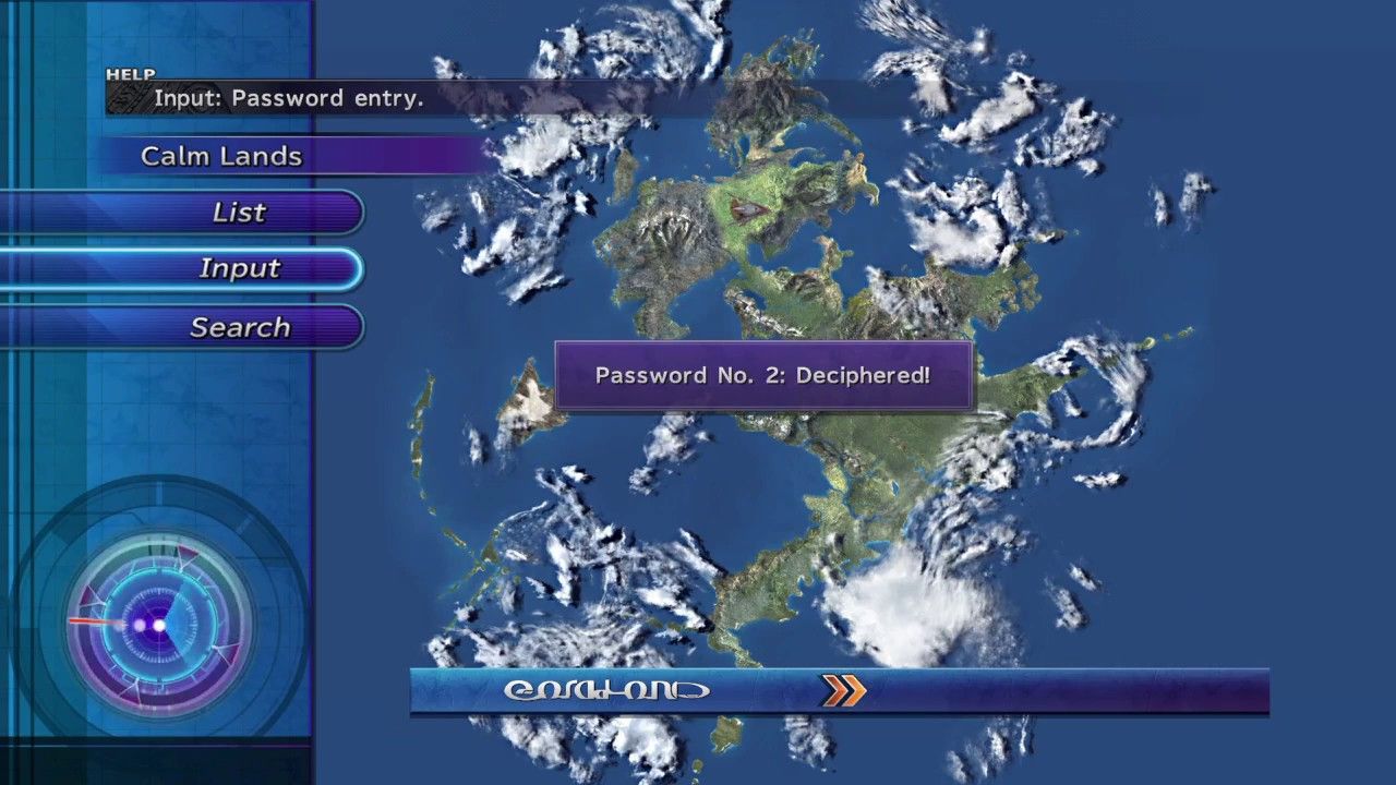 Final Fantasy 10 Airship passwords