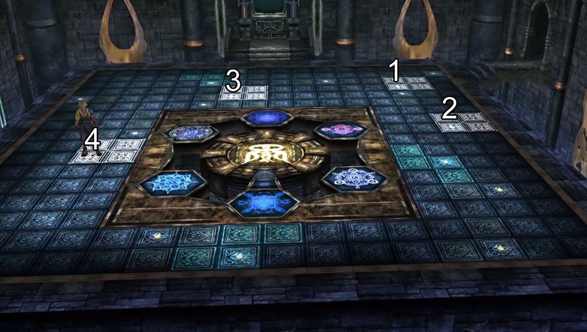 Final Fantasy 10 Zanarkand Temple Cloister of Trials Destruction Sphere Puzzle 2