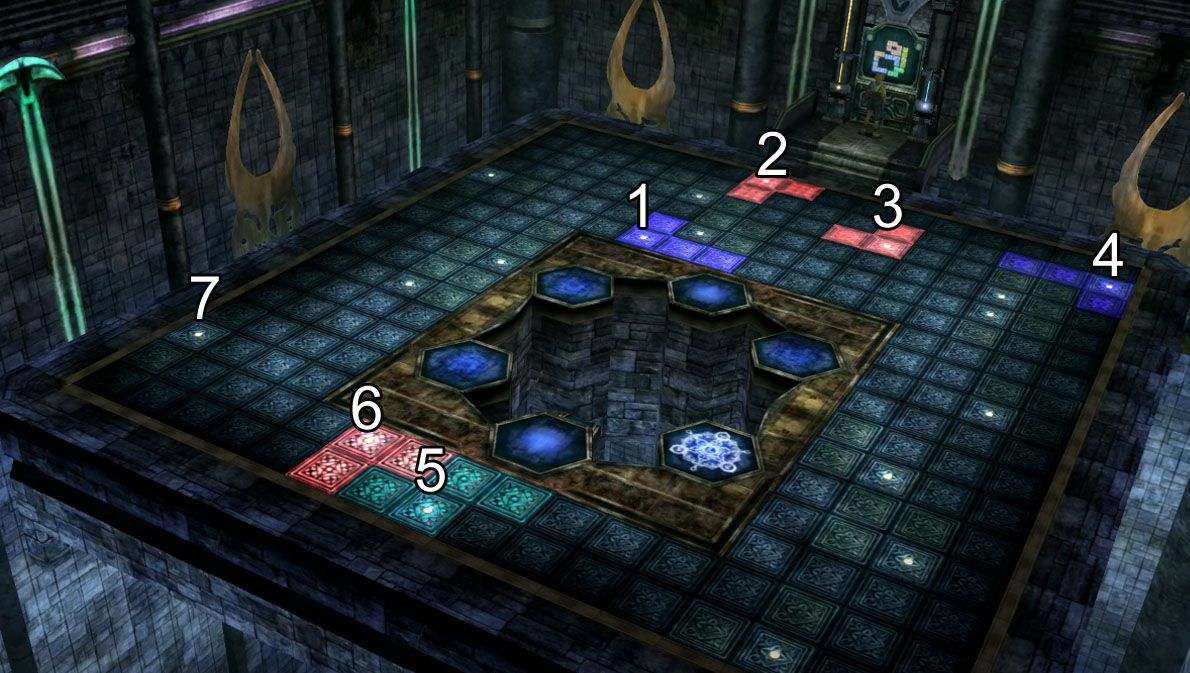 Final Fantasy 10 Zanarkand Temple Cloister of Trials Pedestal Puzzle 2