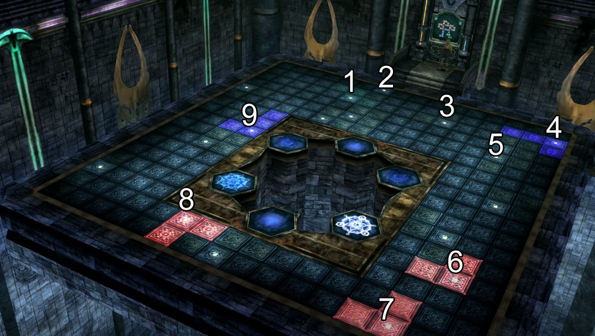 Final Fantasy 10 Zanarkand Temple Cloister of Trials Pedestal Puzzle 3