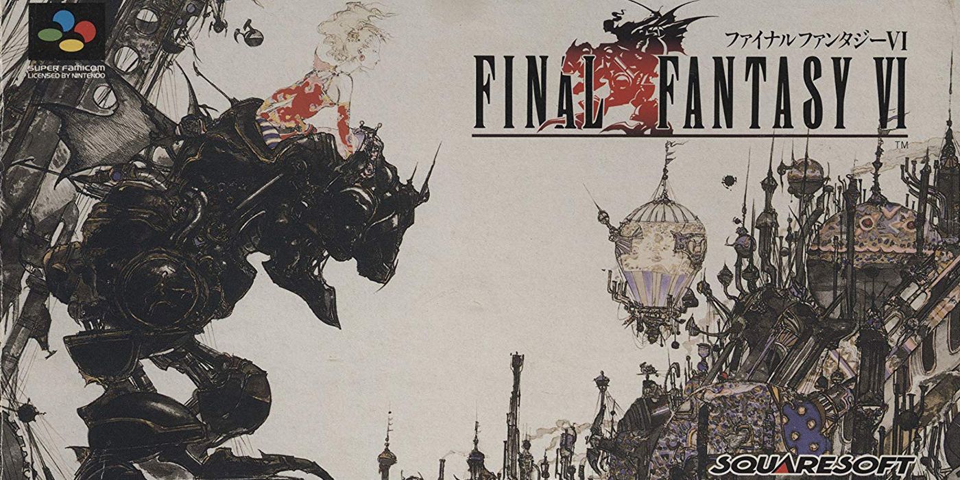 Original Box Art For Final Fantasy VI