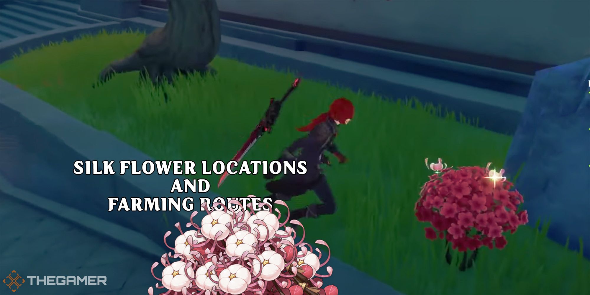 Genshin Impact Silk Flower Locations And Farming Routes