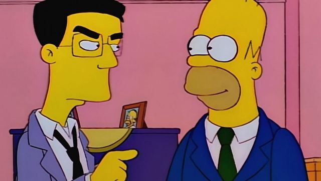 Frank Grimes and Homer Simpson