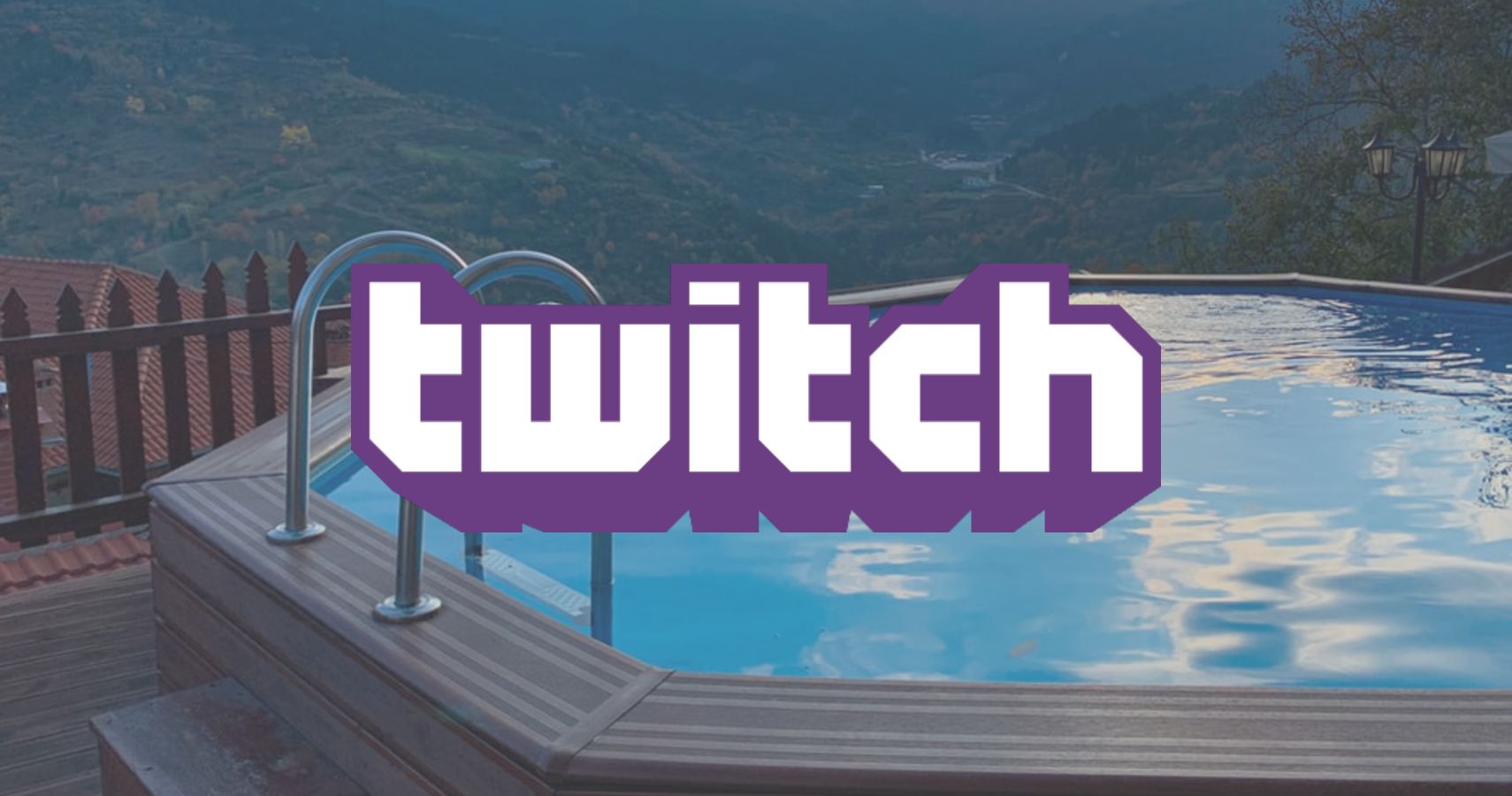 Image of Hot Tub with Twitch Logo