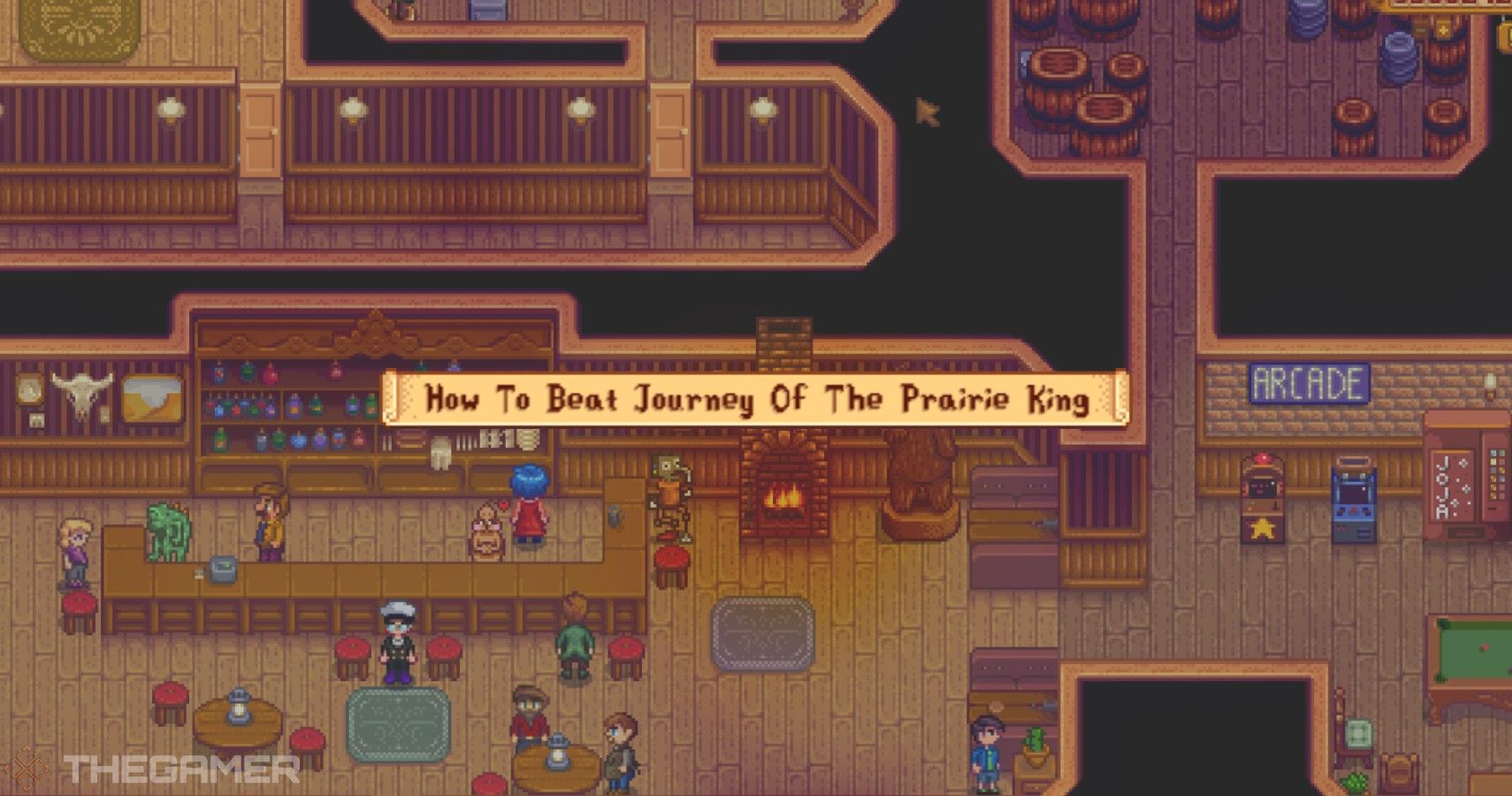 journey of the prairie king game