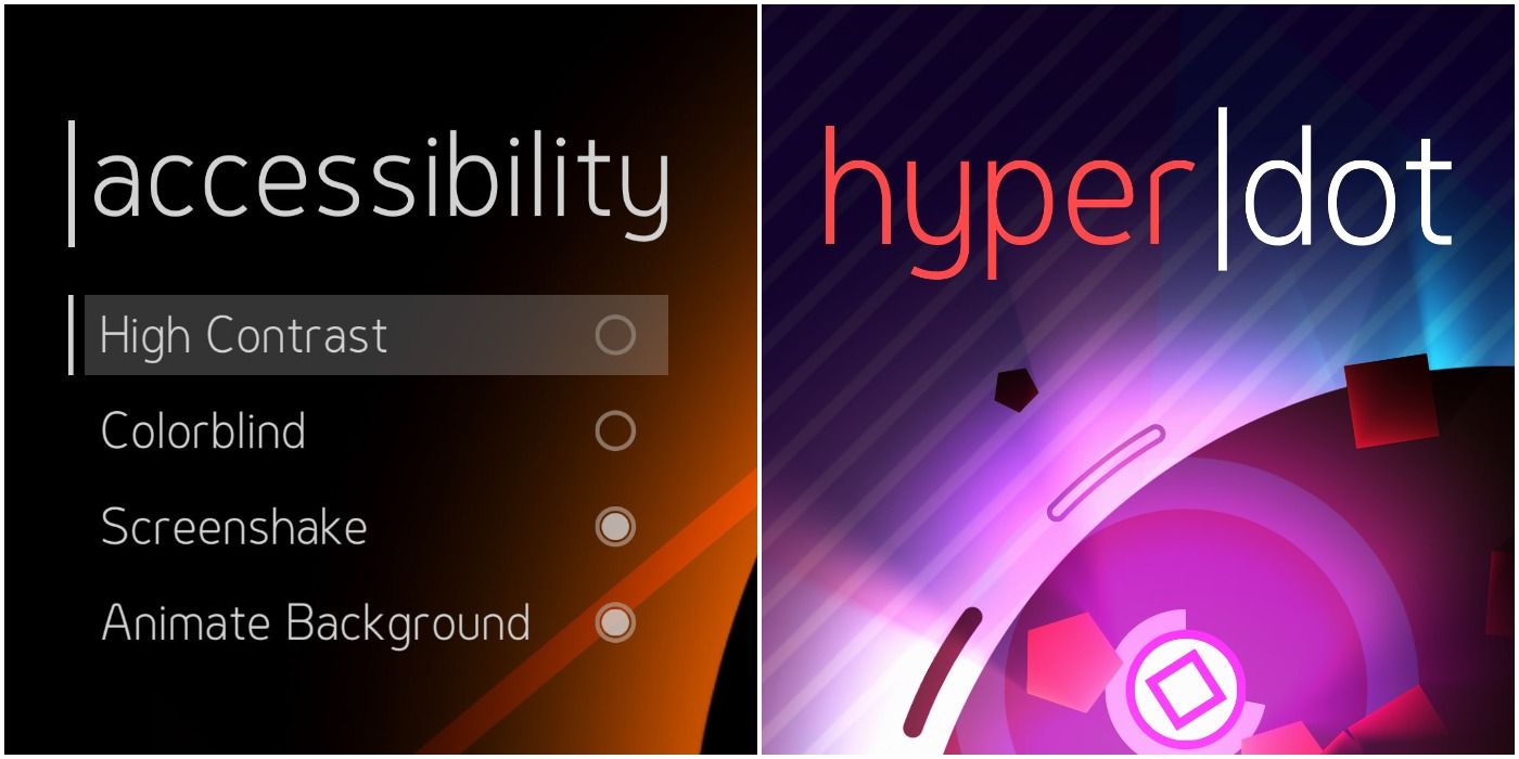 Hyperdot Accessibility options tracking