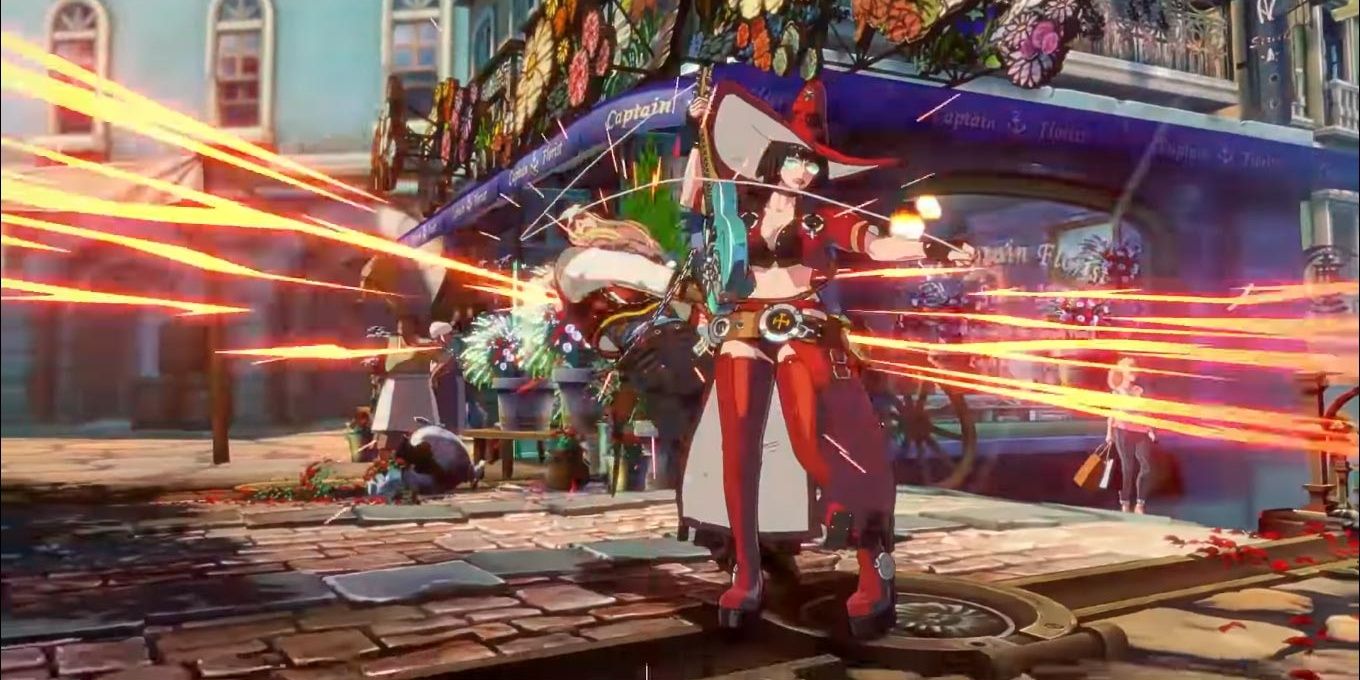 I-No defeating Axl in Guilty Gear Strive