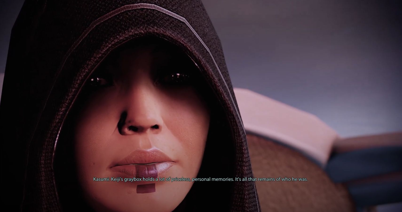 Kasumi in Mass Effect 2's DLC