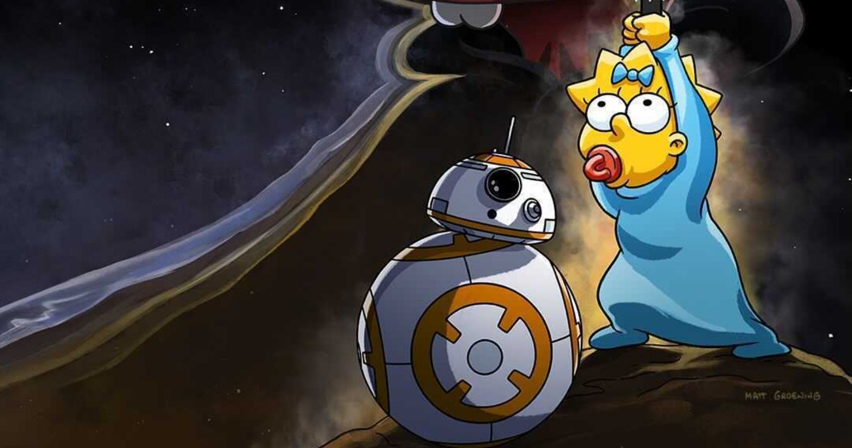 The Simpsons Meets Star Wars In May The Fourth Disney Plus Short