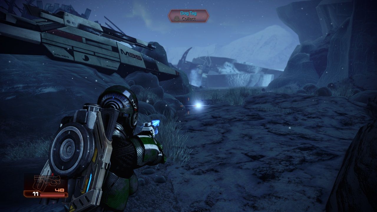 Mass Effect 2 Normandy Crash Site Dog Tag 8