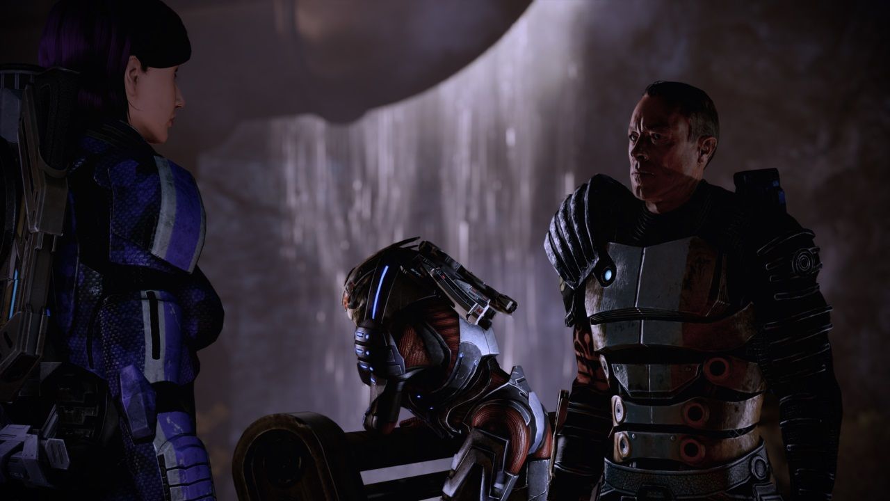 Mass Effect 2 Shepard, Garrus and Zaeed