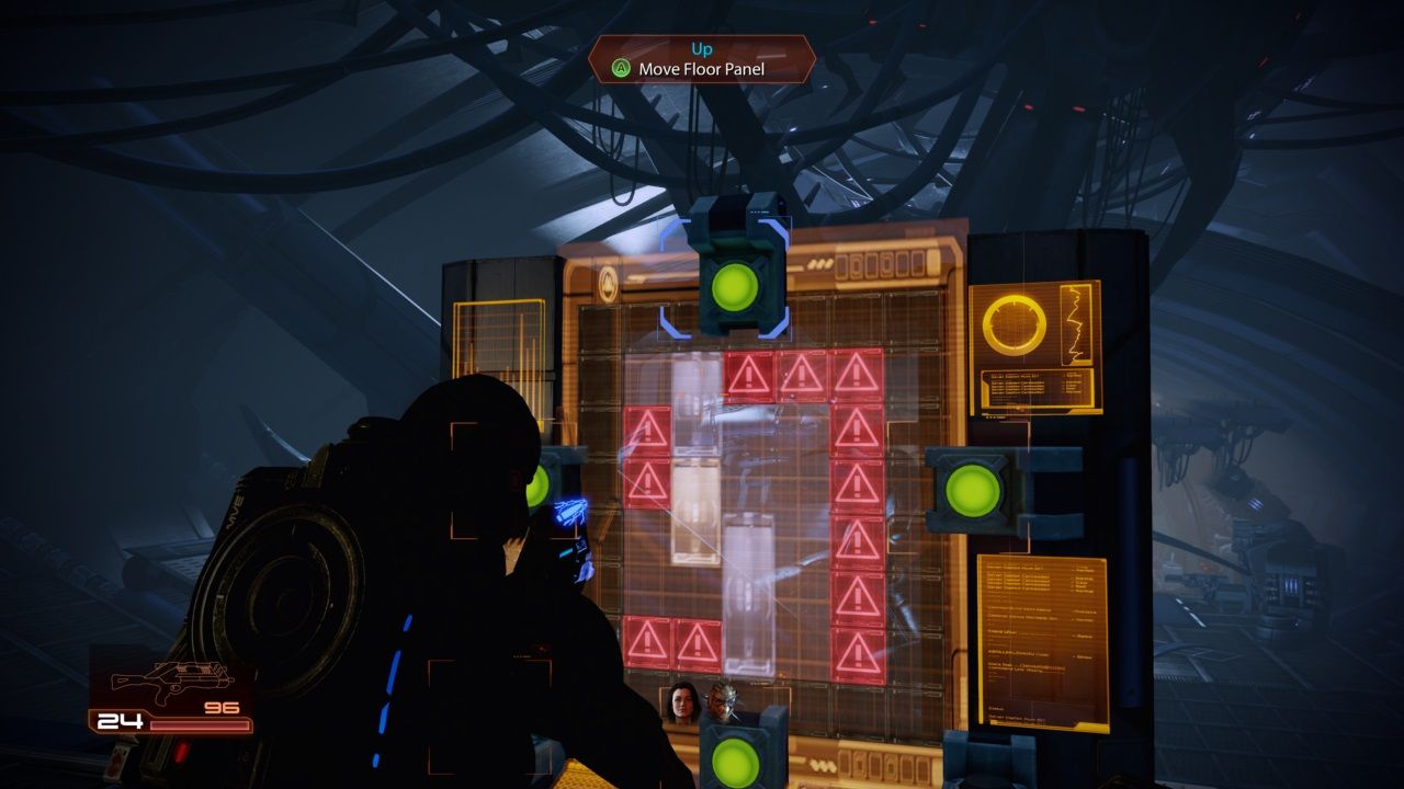 Mass Effect 2 Shepard Prometheus station puzzle solution 2
