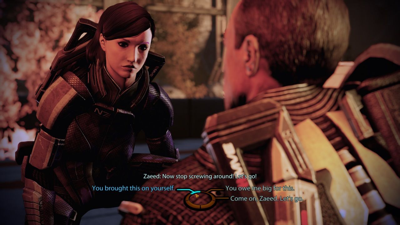 Mass Effect 2 The Price of Revenge Mission, shepard and Zaeed