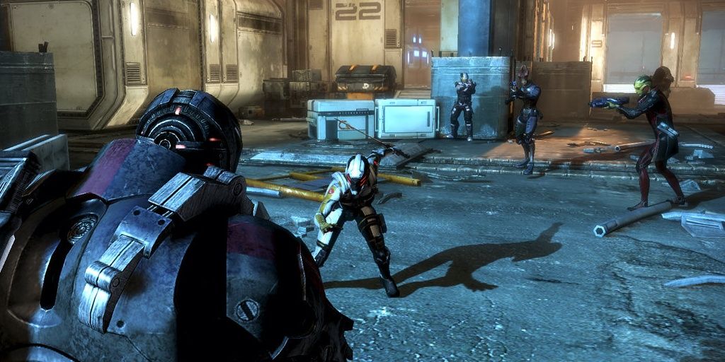 Mass Effect 3 Multiplayer Battle Screenshot
