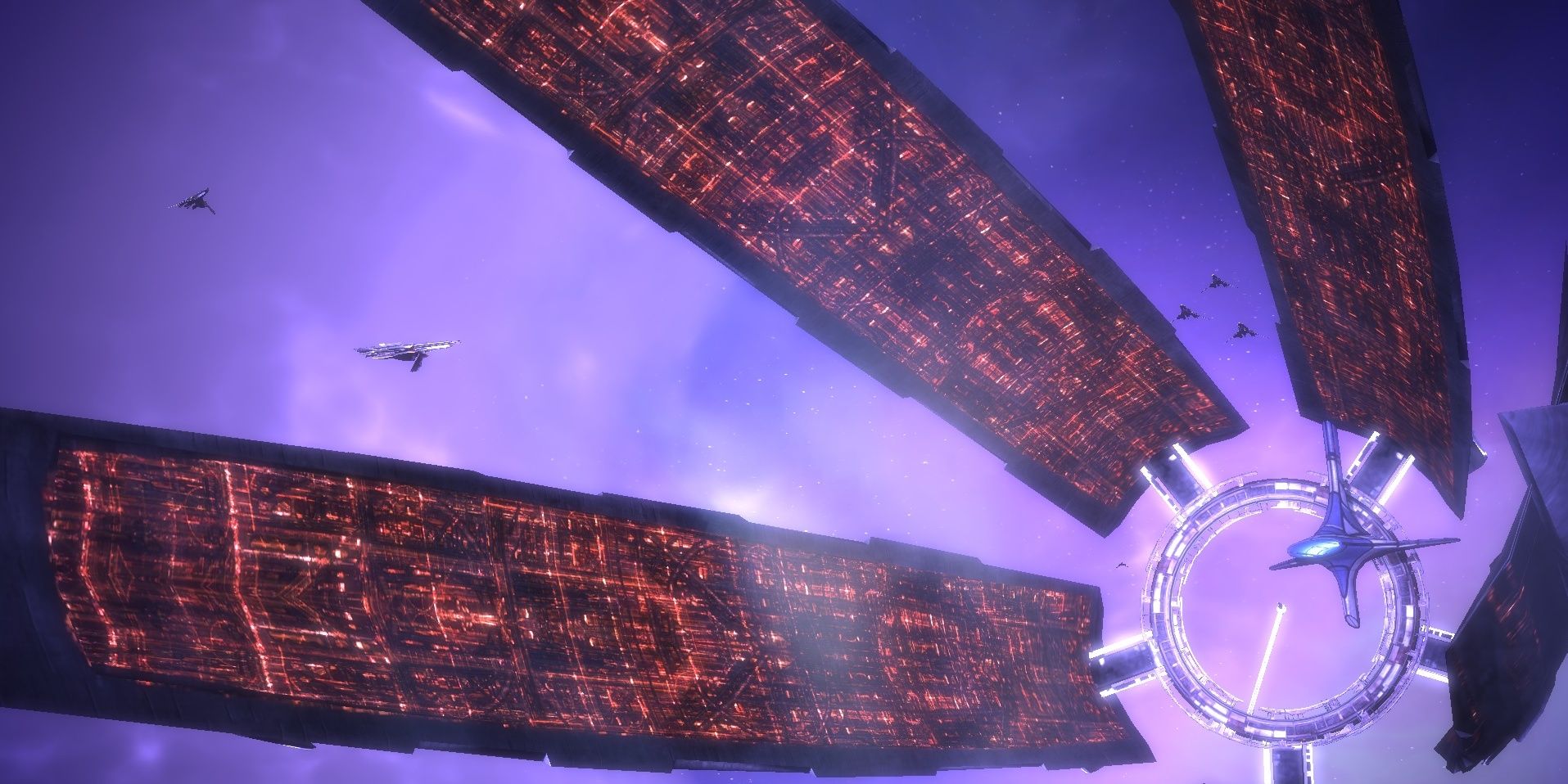 Mass Effect Approaching Citadel by Ship Screenshot