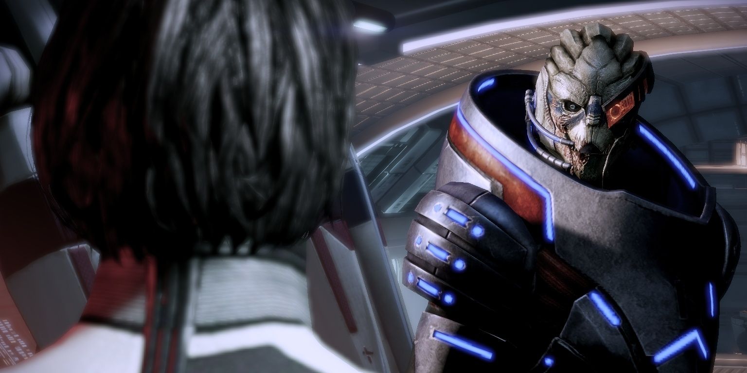 Mass Effect 2 Garrus Vakarian Femshep Shepard Screenshot
