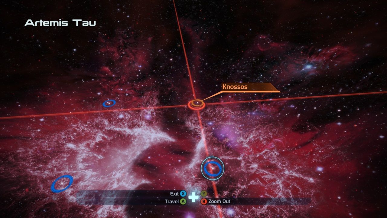 Mass Effect Legendary Edition Knossos system location