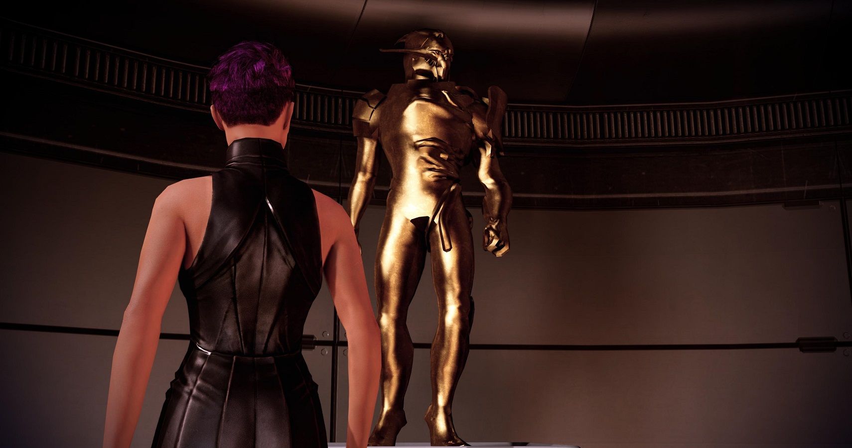 Mass Effect Legendary Edition Saren Statue