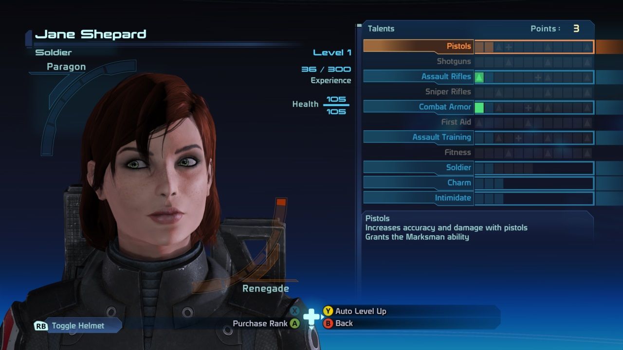 Mass Effect Legendary Edition squad information screen