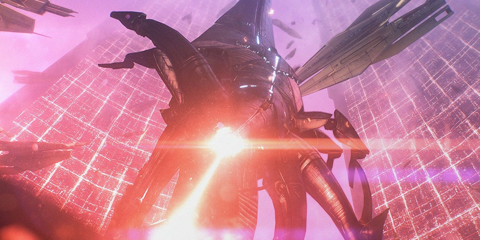 Mass Effect Sovereign Attacking Citadel Screenshot