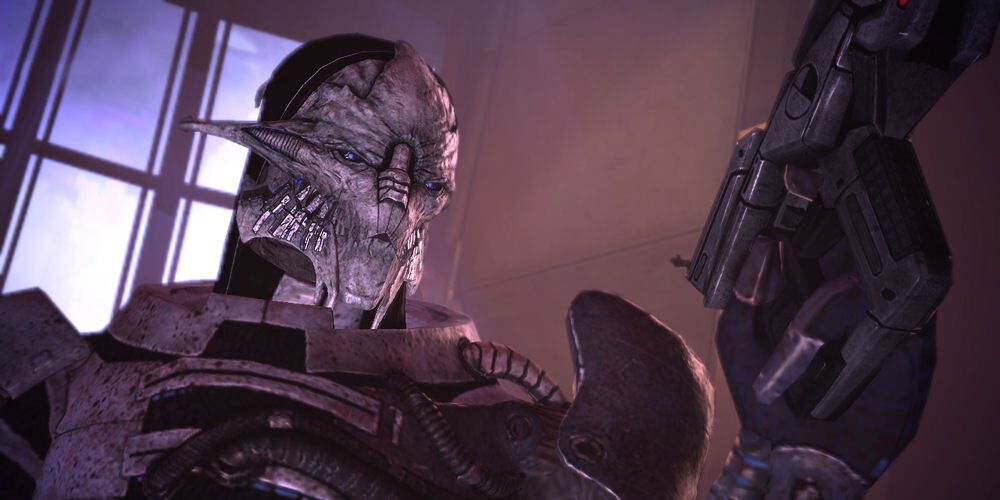 Mass Effect Screenshot Of Saren
