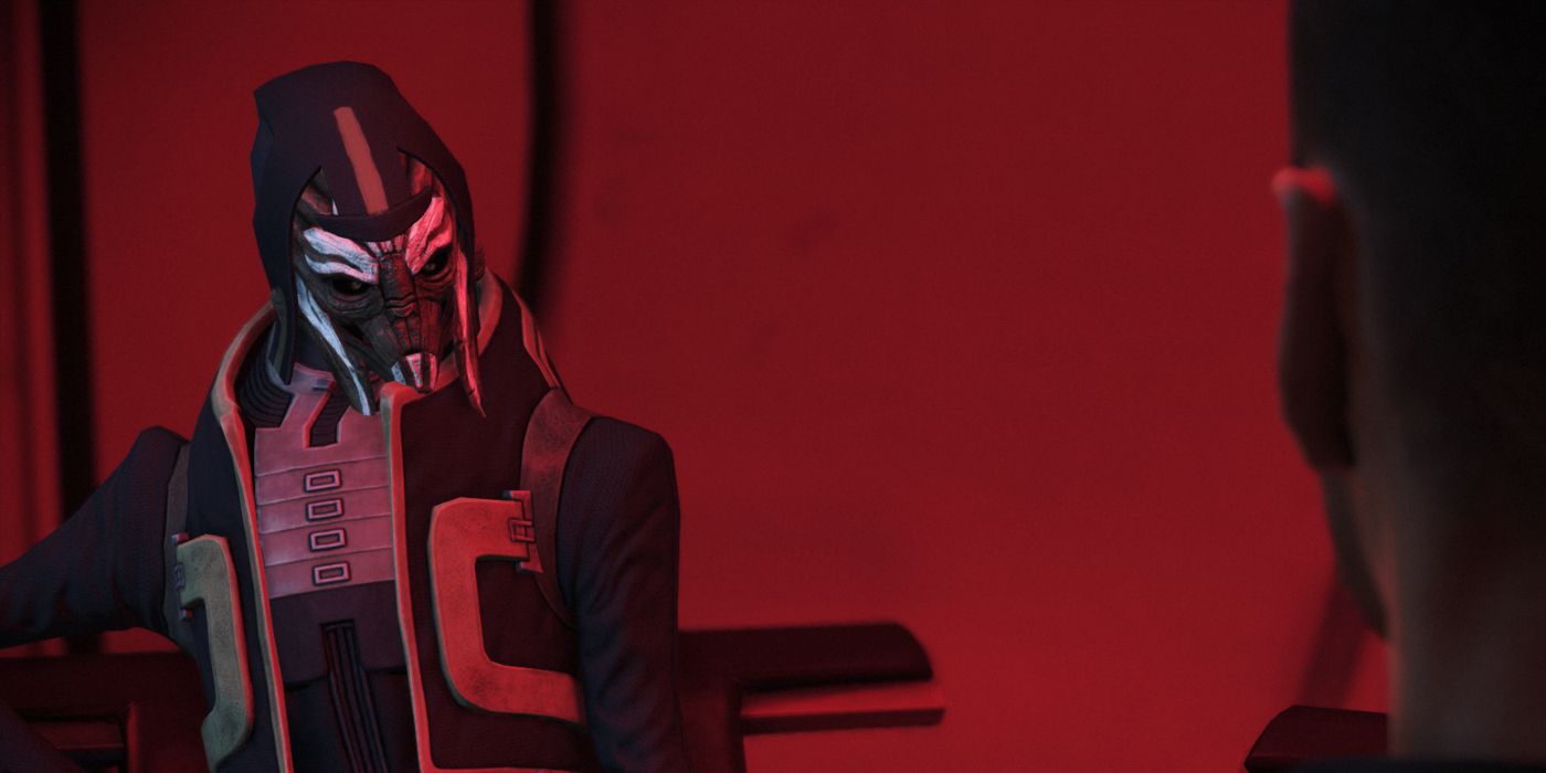 Mass Effect Legendary Edition Screenshot Septimus Oraka In Chora's Den