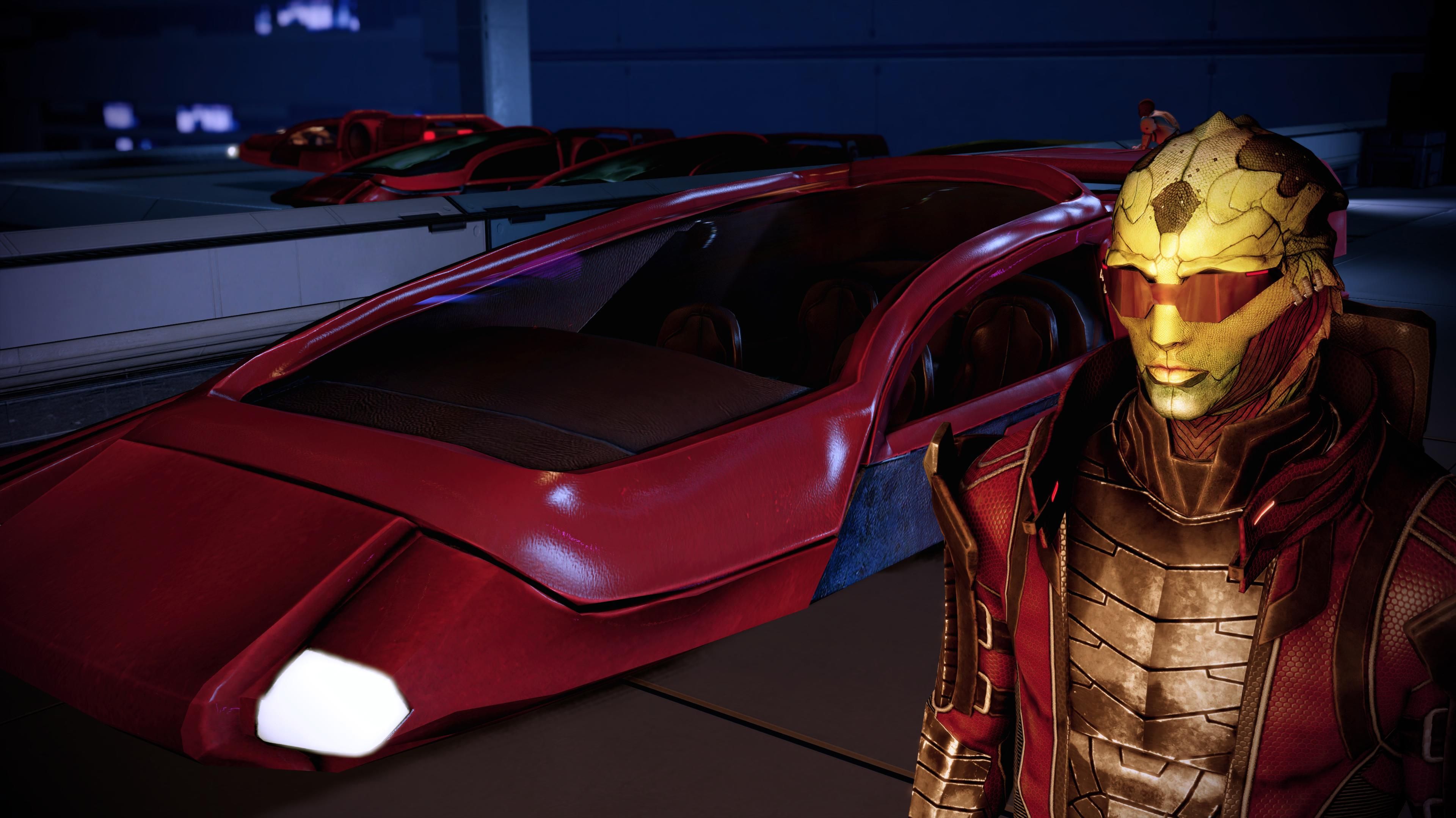 Mass Effect Legendary Edition Thane in his red glasses