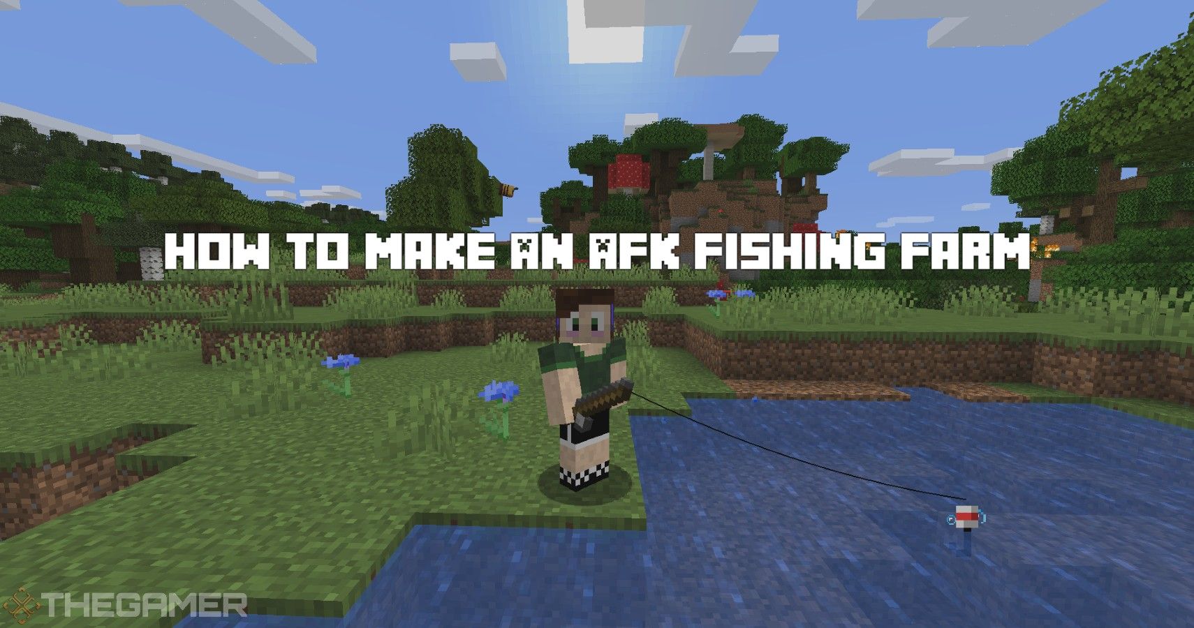 Minecraft: How To Make An AFK Fishing Farm