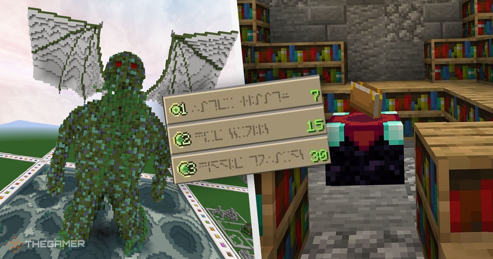 Minecraft: How To Read Enchantment Table Language