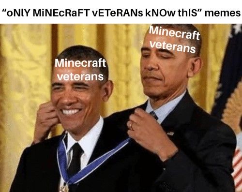 Minecraft Meme Teasing Memes About Minecraft Veterans