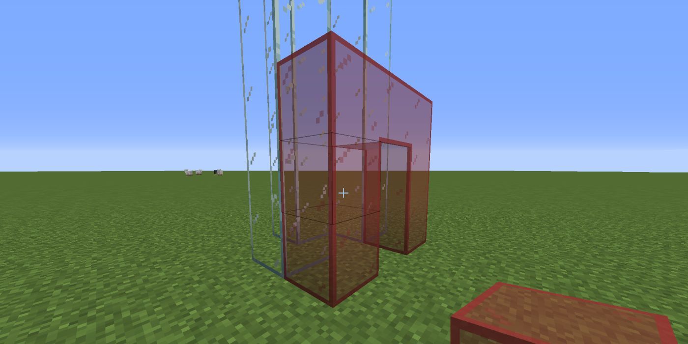 Minecraft Red Tinted Glass