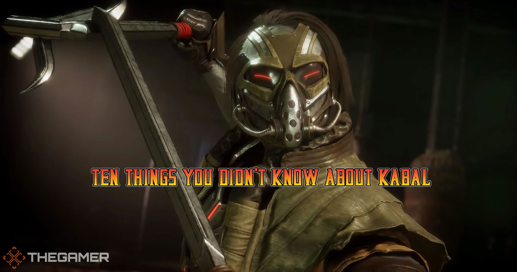 10 fatos e curiosidades sobre o Kabal de Mortal Kombat!