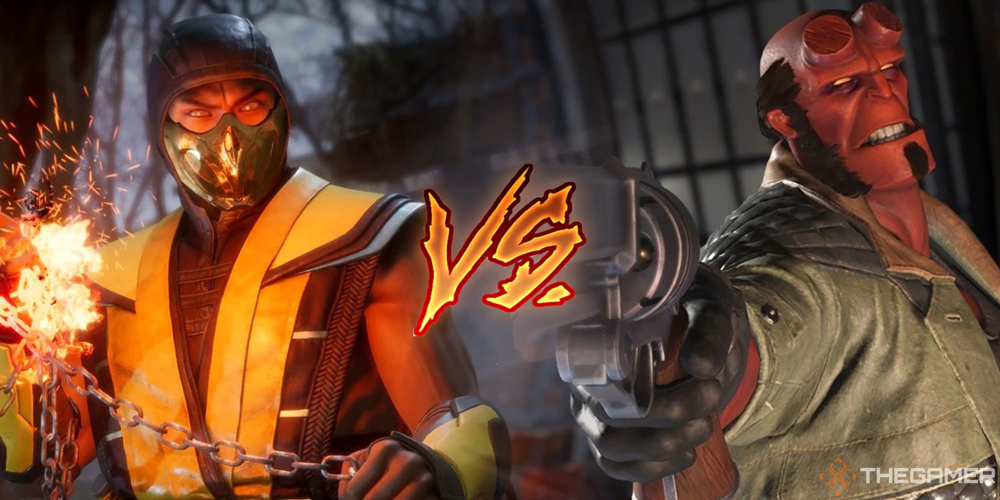 Mortal Kombat characters in the Injustice games