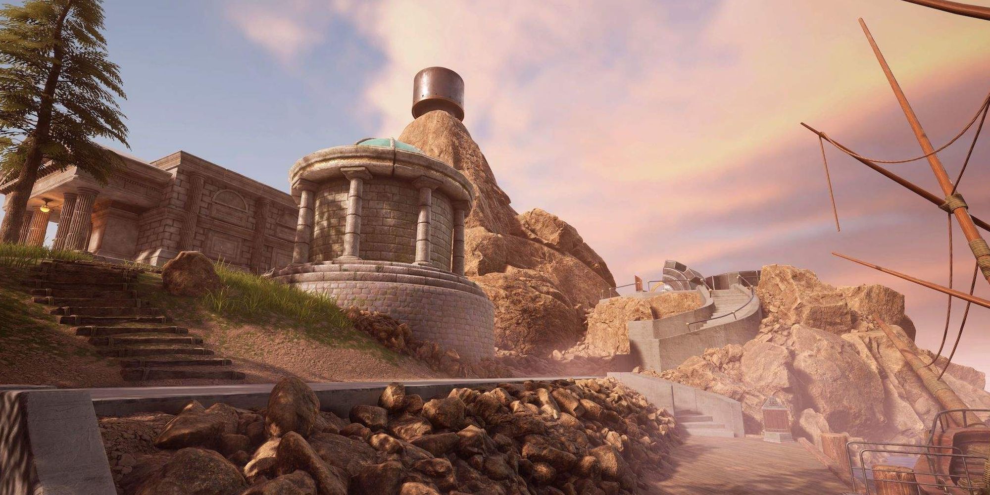 Screenshot of Myst from the VR Remake