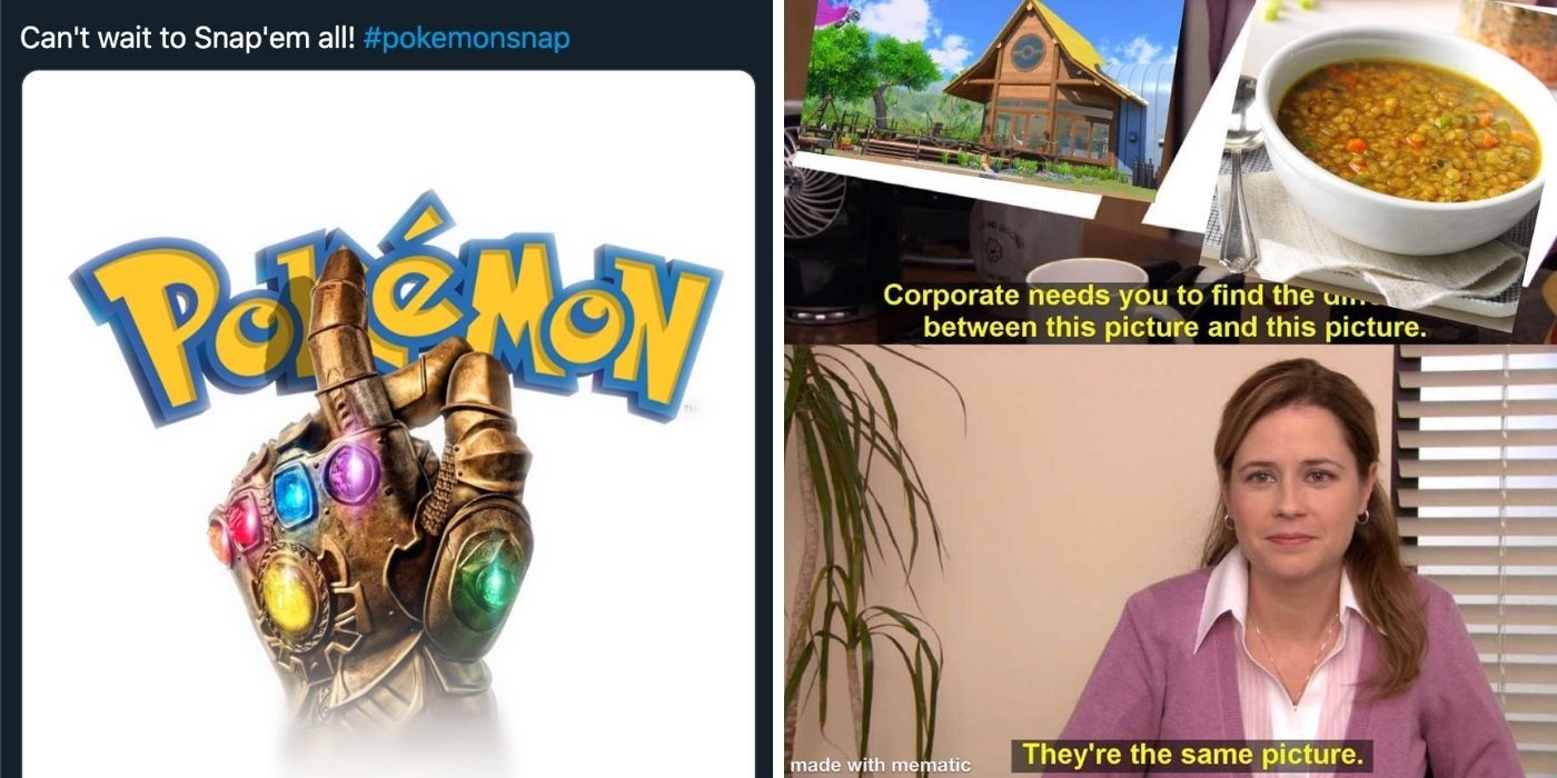 New Pokemon Snap 10 Memes That Will Leave You Crying Of Laughter Split Feature Image