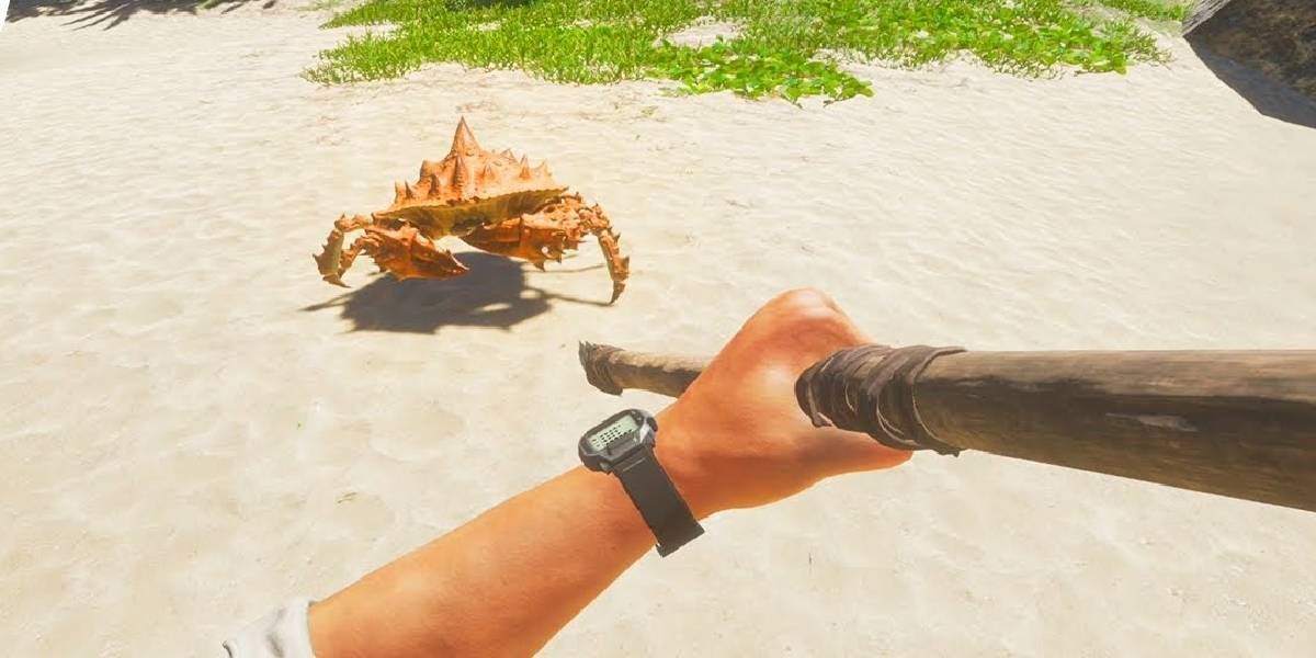 giant crab from stranded deep