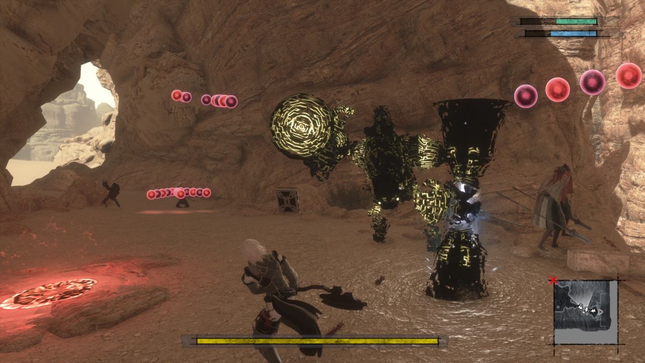 Nier Replicant Shadows of the Desert quest battle