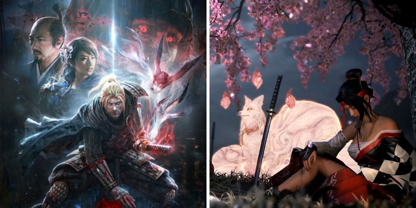 Nioh Cover and Gameplay