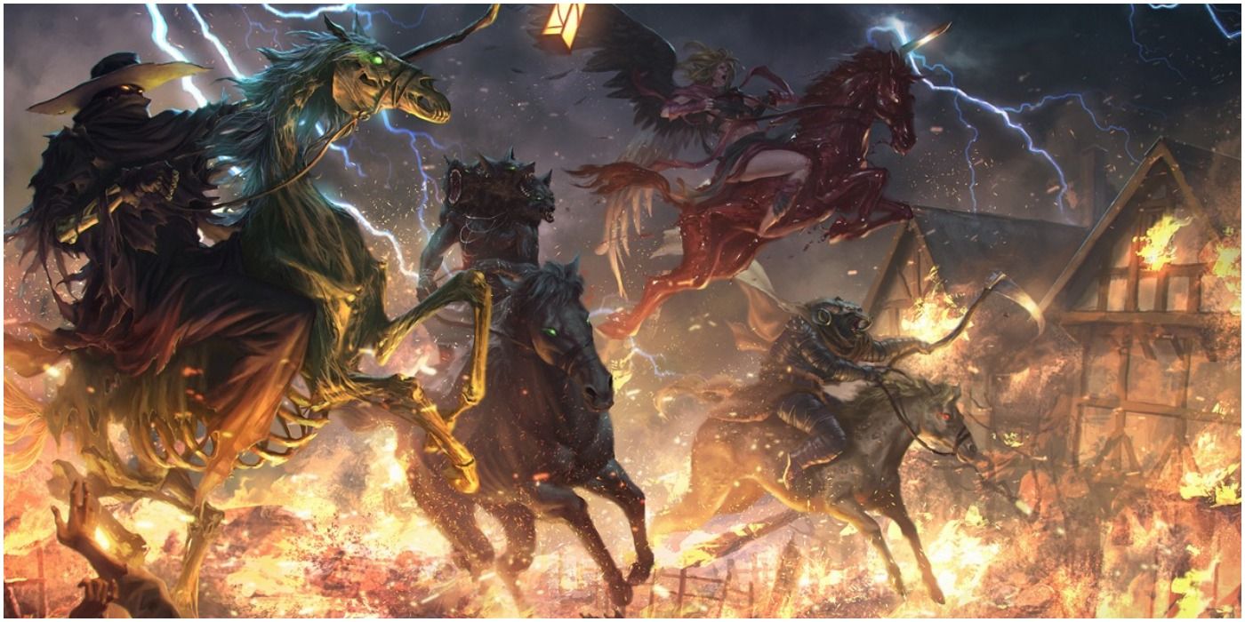Pathfinder Four Horsemen of the apocalypse charon apollyon szuriel trelmarixian