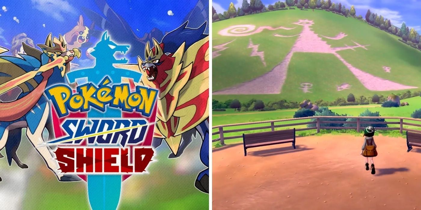 Pokemon Sword and Shield Game Cover and Gameplay of Chalk Man
