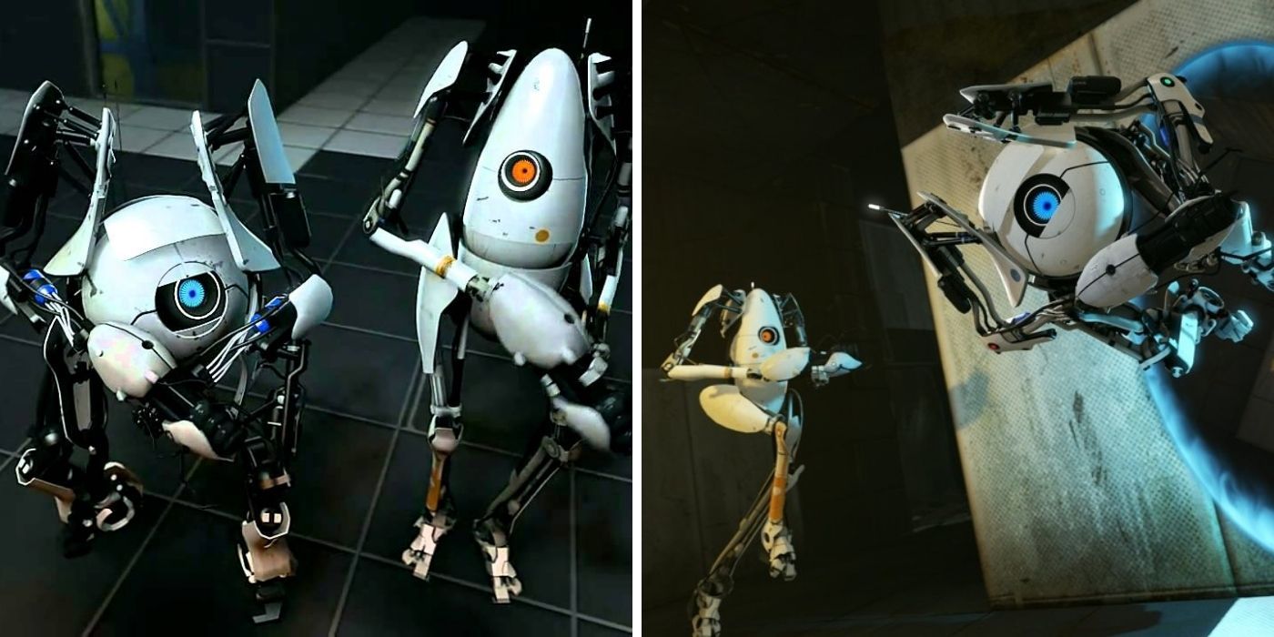 Portal 2 Atlas and P-Body Co-Op Mode