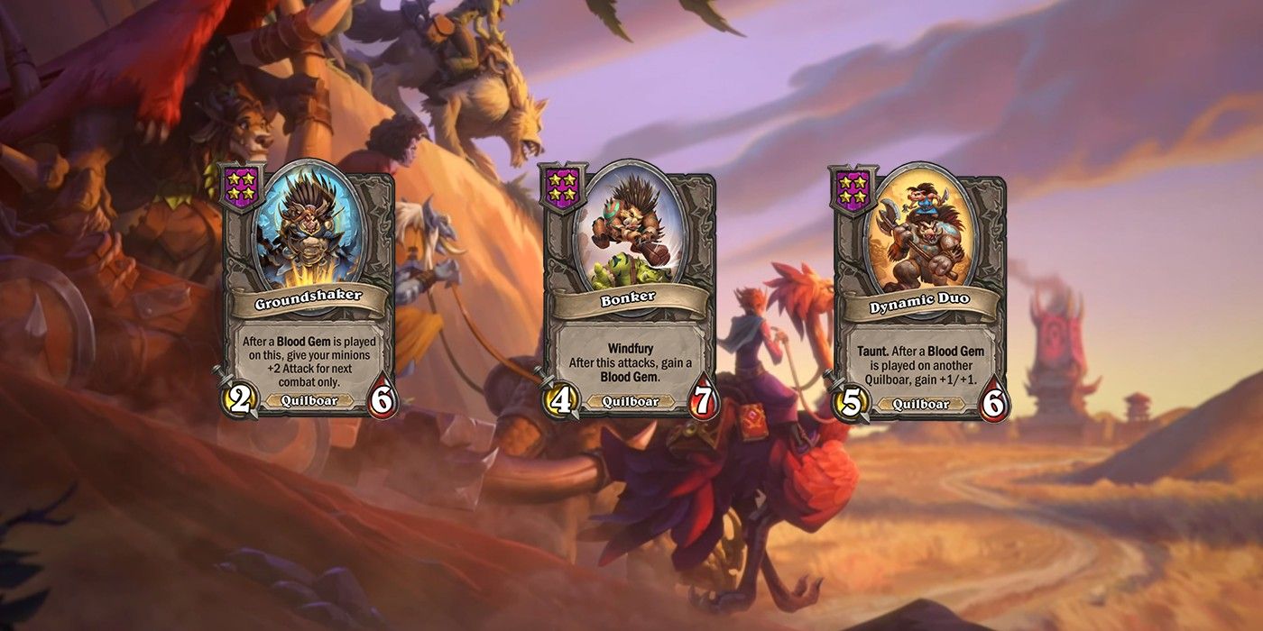 Hearthstone Battlegrounds Everything Added In The Quilboar Update