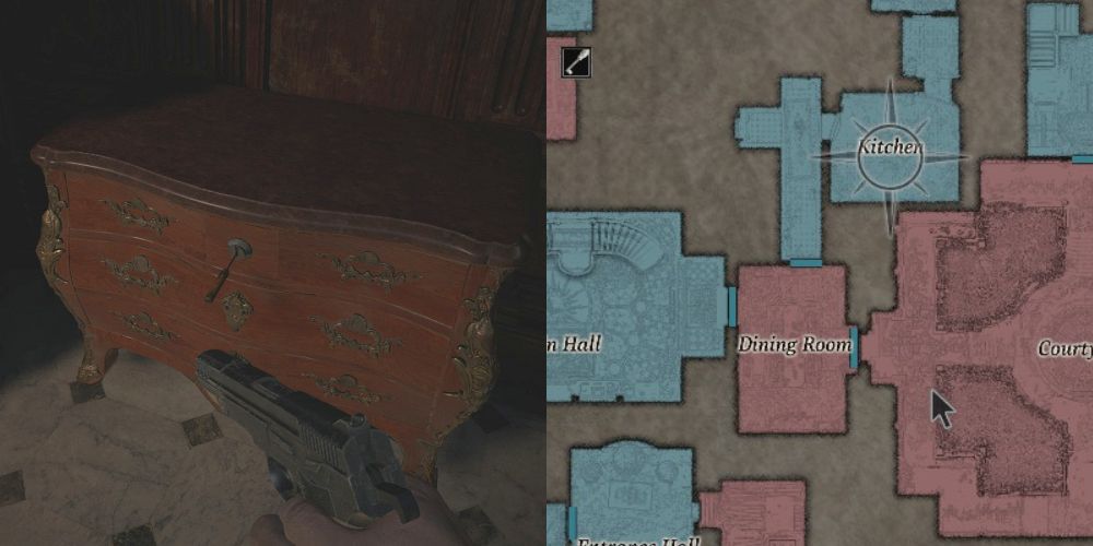 Resident Evil 8 Village Every Locked Drawer Inside Castle Dimitrescu