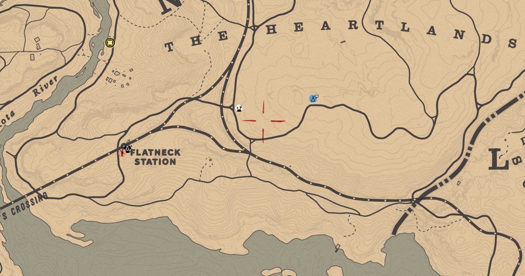 Red Dead Online Flatneck Station location