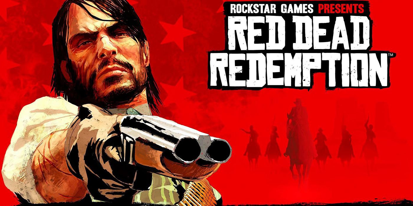 Red Dead Redemptions Protagonist, John Marston, Pointing his gun