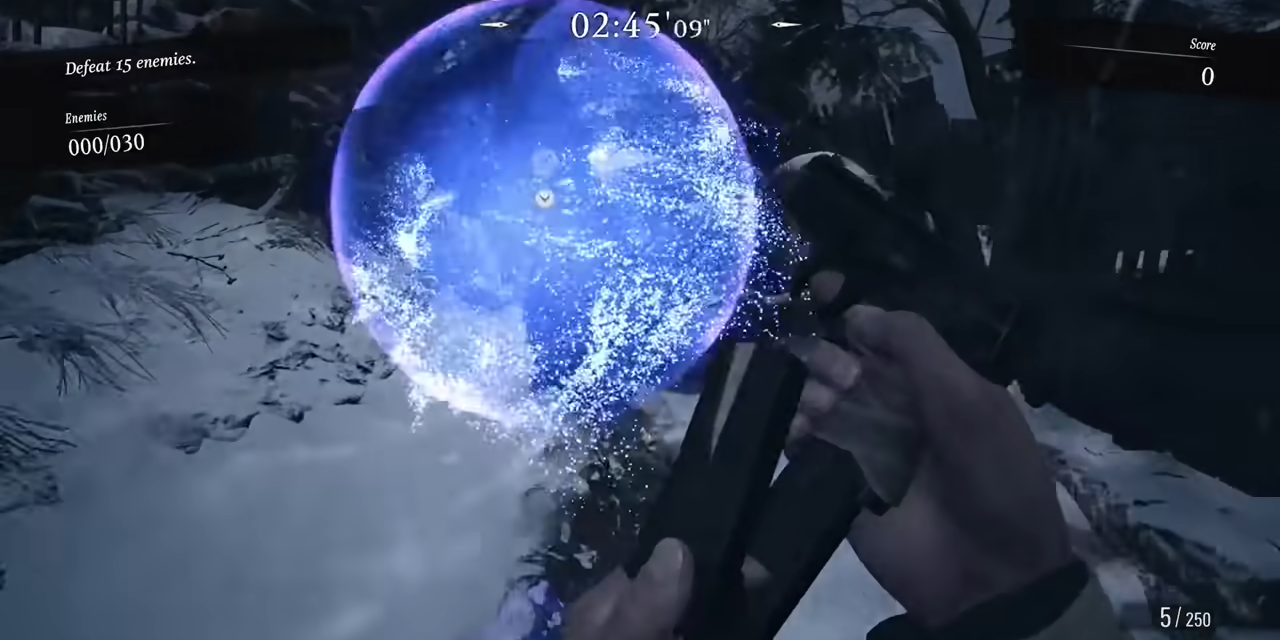 The ability orb in Resident Evil Mercenaries