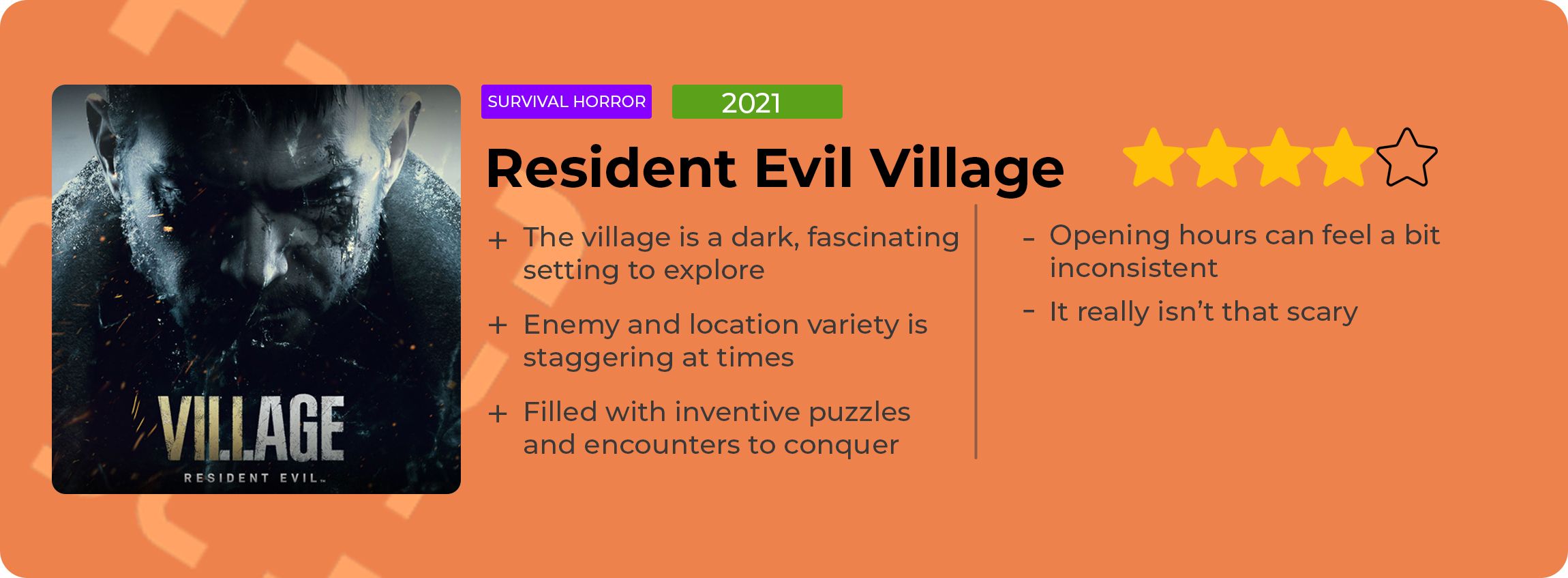 Resident Evil Village Review: A Bold Homage To The 2005 Classic