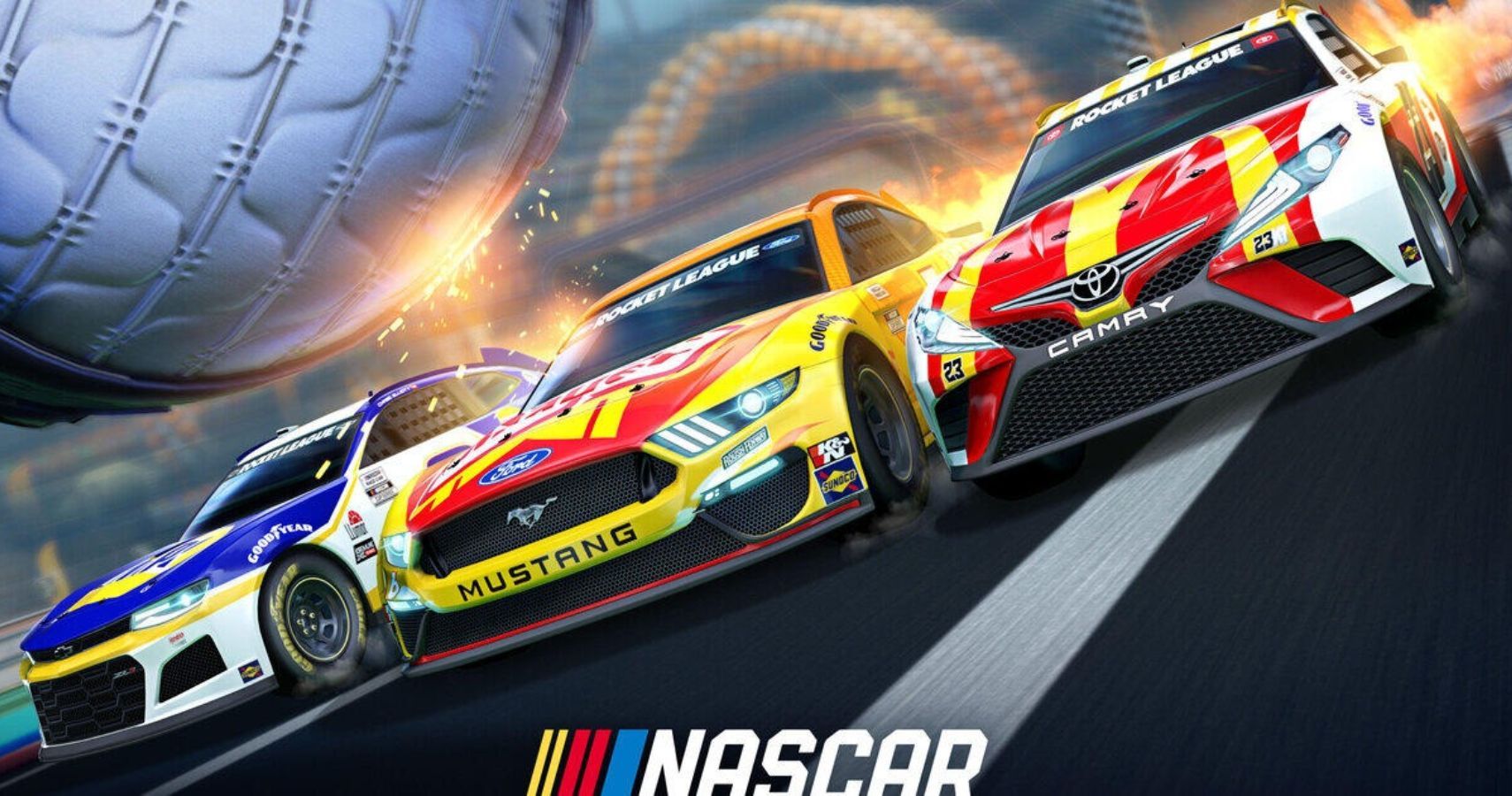 Rocket League NASCAR Fan Pack Arrives May 6, Includes Camaro