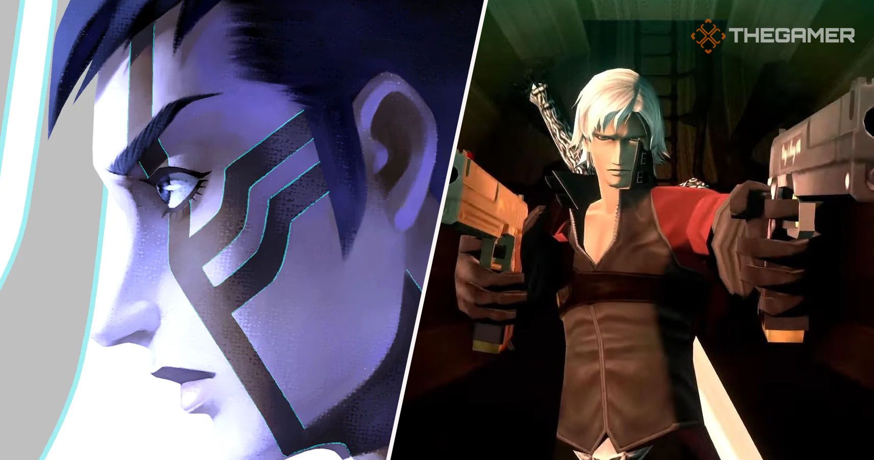 Shin Megami Tensei 3 Nocturne HD collage with Dante